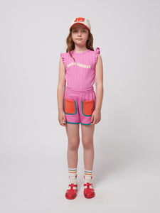 Bobo Choses / KID / Ruffled T-Shirt / Wavy