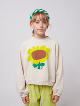 Load image into Gallery viewer, Bobo Choses / KID / Cropped Sweatshirt / Sunflower