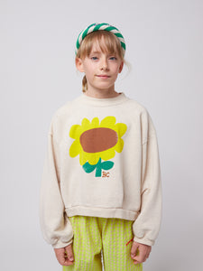 Bobo Choses / KID / Cropped Sweatshirt / Sunflower