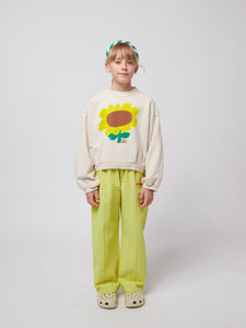 Bobo Choses / KID / Cropped Sweatshirt / Sunflower