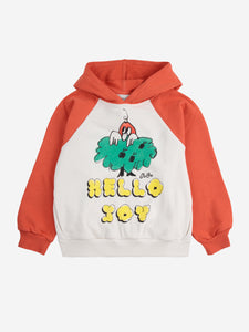 Bobo Choses / KID / Raglan Sleeves Hoodie / Hello Joy