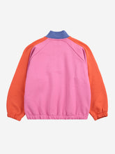 Load image into Gallery viewer, Bobo Choses / KID / Zipped Sweatshirt / Smiling Color Block