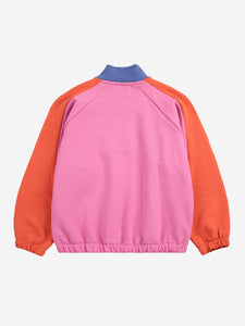 Bobo Choses / KID / Zipped Sweatshirt / Smiling Color Block