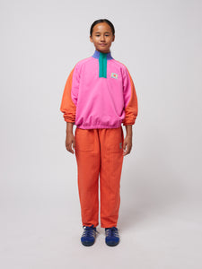 Bobo Choses / KID / Zipped Sweatshirt / Smiling Color Block