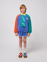 Load image into Gallery viewer, Bobo Choses / KID / Terry Cloth Zipped Sweatshirt / Smiling Color Block