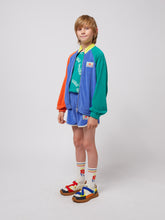 Load image into Gallery viewer, Bobo Choses / KID / Terry Cloth Zipped Sweatshirt / Smiling Color Block