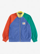 Load image into Gallery viewer, Bobo Choses / KID / Terry Cloth Zipped Sweatshirt / Smiling Color Block