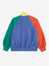 Load image into Gallery viewer, Bobo Choses / KID / Terry Cloth Zipped Sweatshirt / Smiling Color Block