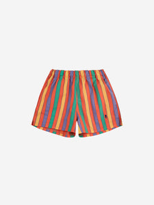 Bobo Choses / KID / Woven Shorts / Multicolor Stripes