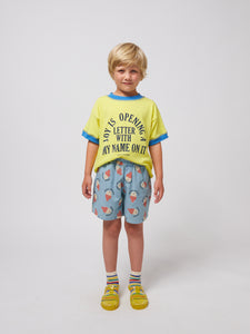 Bobo Choses / KID / Woven Bermuda Shorts / Morning Egg AO