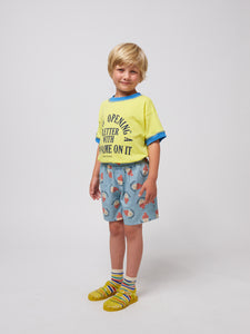 Bobo Choses / KID / Woven Bermuda Shorts / Morning Egg AO