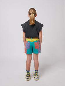 Bobo Choses / KID / Denim Shorts / Color Block