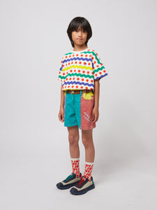 Bobo Choses / KID / Denim Shorts / Color Block