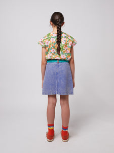 Bobo Choses / KID / Denim Skirt / Color Block