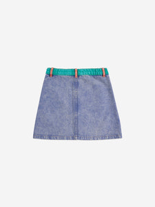 Bobo Choses / KID / Denim Skirt / Color Block