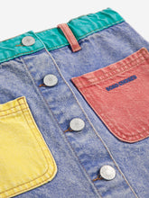 Load image into Gallery viewer, Bobo Choses / KID / Denim Skirt / Color Block