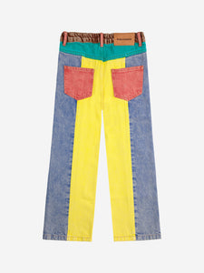 Bobo Choses / KID / Denim Pants / Color Block