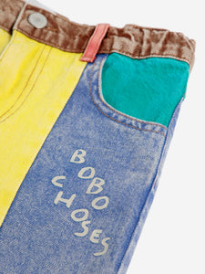 Bobo Choses / KID / Denim Pants / Color Block