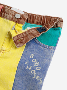 Bobo Choses / KID / Denim Pants / Color Block