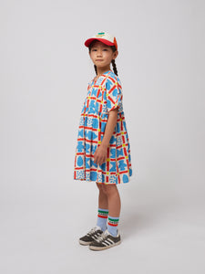 Bobo Choses / KID / Woven Dress / Geometric Game AO