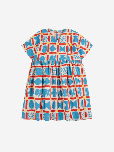 Bobo Choses / KID / Woven Dress / Geometric Game AO