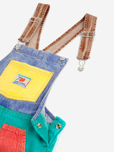 Load image into Gallery viewer, Bobo Choses / KID / Denim Dungaree / Smiling Color Block