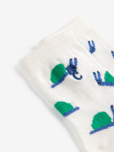 Bobo Choses / BABY / Short Socks / Funny Snail AO