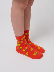 Bobo Choses / KID / Short Socks / Sunflower AO