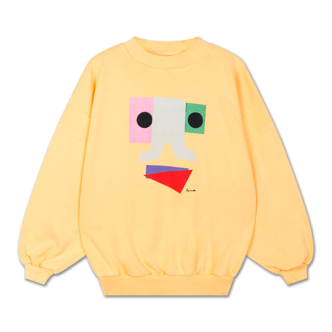 Repose AMS / Crewneck Sweater / Apricot Orange