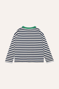 The Campamento / KID / Long Sleeves T-Shirt / Blue Stripes