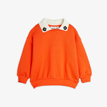 Load image into Gallery viewer, Mini Rodini / PRE SS25 / Sweatshirt / Cats Emb Collar / Red