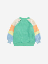 Load image into Gallery viewer, Bobo Choses / BABY / Terry Cloth Sweatshirt / Green Color Block