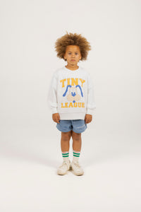 Tinycottons / KID / Tiny League Graphic Sweatshirt / Offwhite