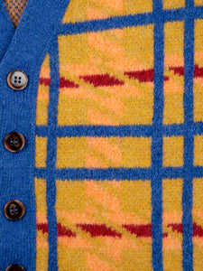 Bobo Choses / KID / Jacquard Crop Cardigan / Madras Check