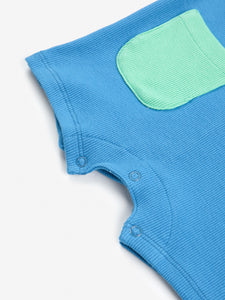 Bobo Choses / BABY / Playsuit / Smiling Blue