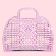 Load image into Gallery viewer, Sunjellies / Large Retro Basket / Lilac