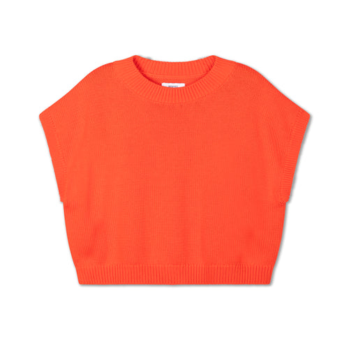 Repose AMS / Knit Boxy Top / Fiesta Red