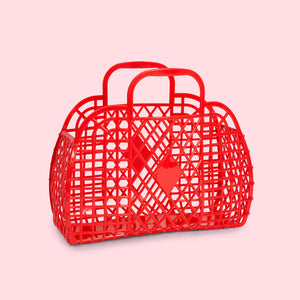 Sunjellies / Small Retro Basket / Red