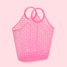 Load image into Gallery viewer, Sunjellies / Atomic Tote / Neon Pink