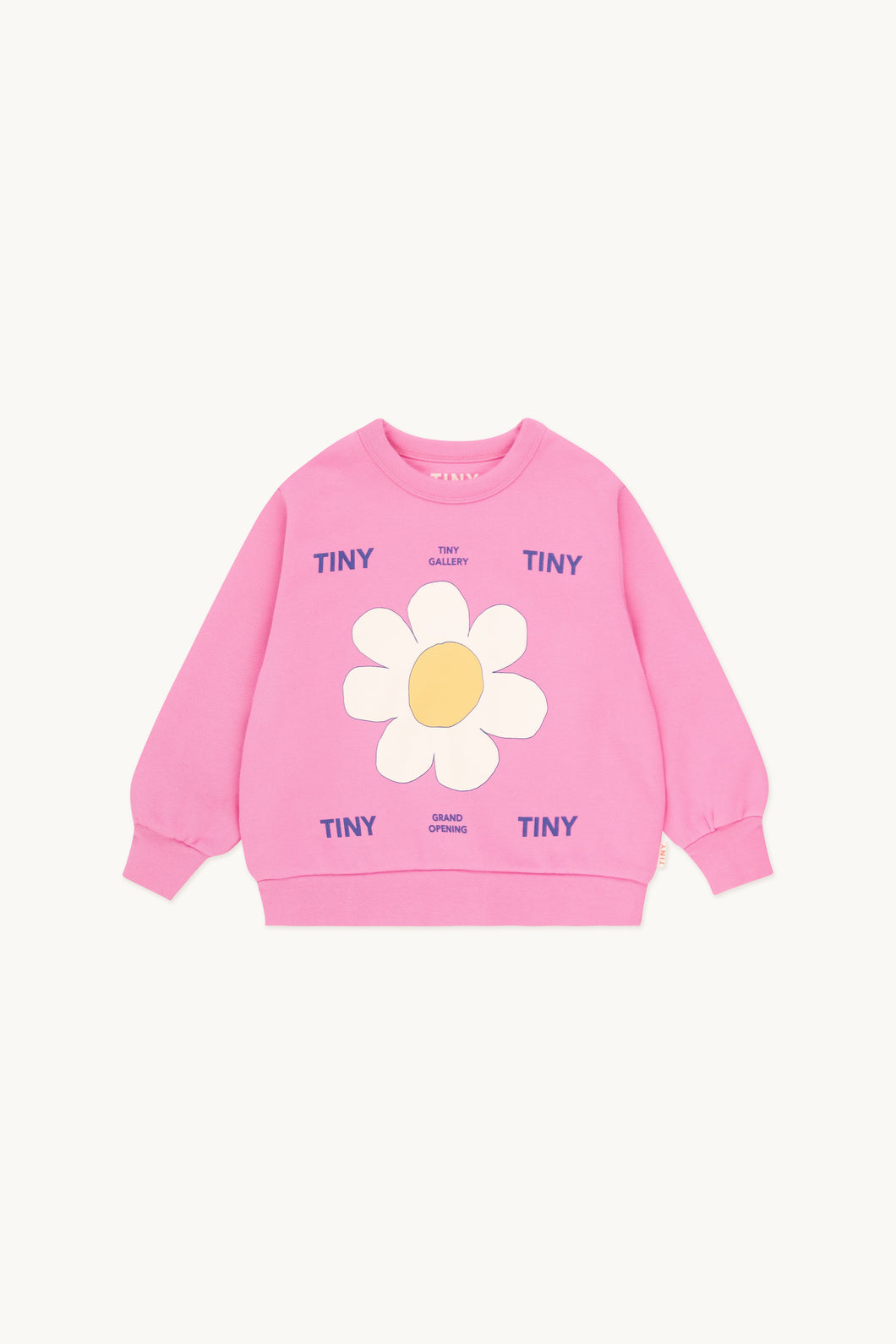 Tinycottons / KID / Daisy Sweatshirt / Cool Pink