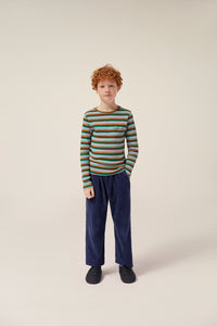 The Campamento / KID / Long Sleeves T-Shirt / Multicolor Stripes