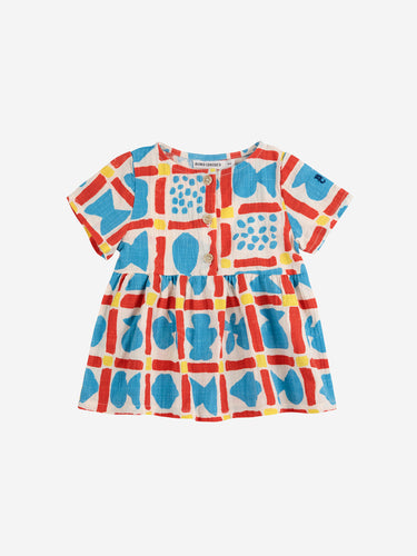 Bobo Choses / BABY / Woven Dress / Geometric