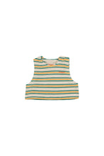 Load image into Gallery viewer, Tinycottons / KID / Stripes Multicolor Sleeveless Tee / Light Cream