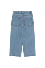 Load image into Gallery viewer, Tinycottons / KID / Daisies Straight Jeans / Light Wash Denim