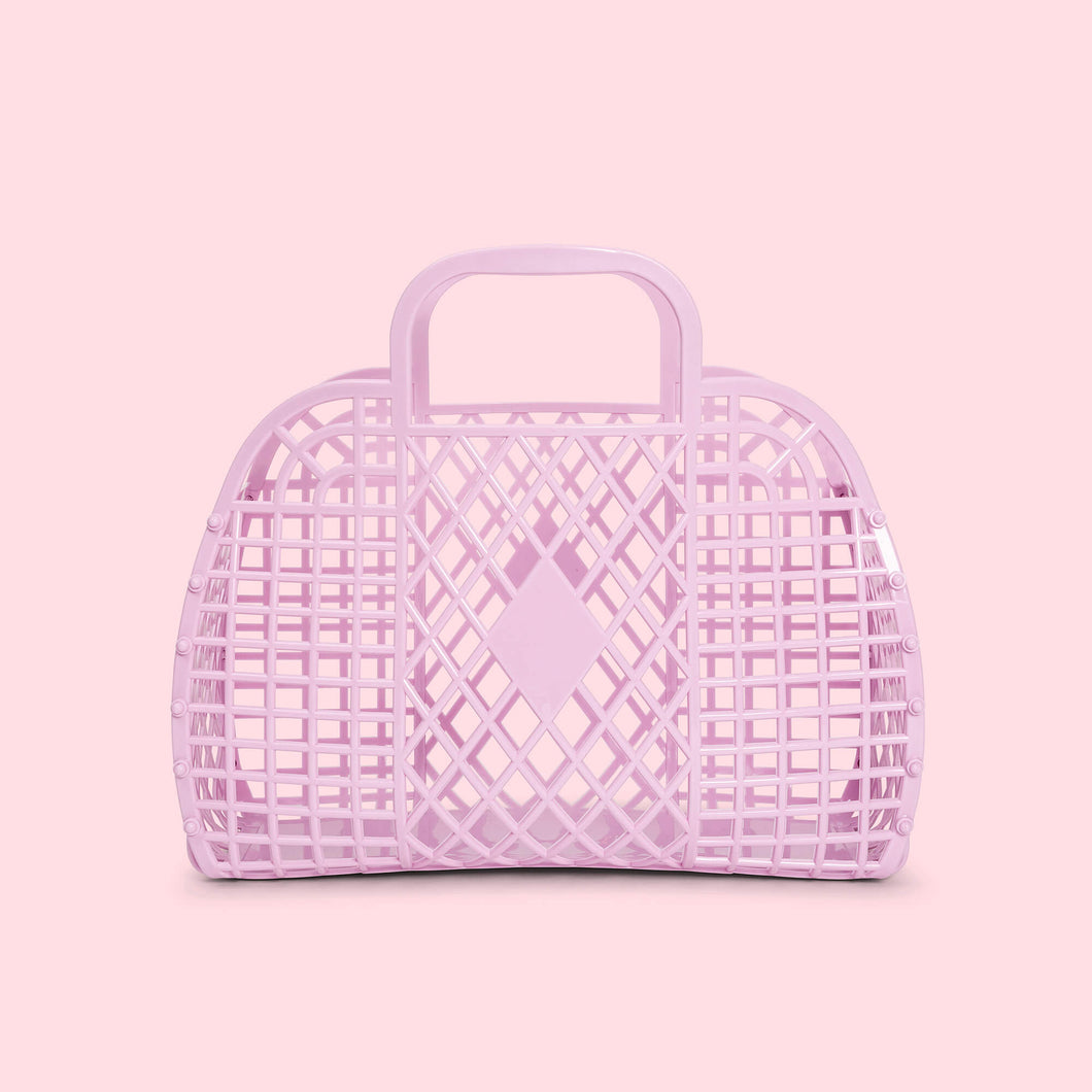 Sunjellies / Small Retro Basket / Lilac