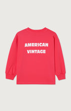 Load image into Gallery viewer, American Vintage / Longsleeve / Fizvalley / Raspberry Vintage