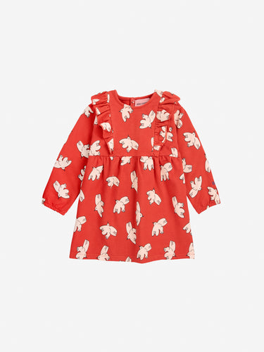 Bobo Choses / BABY / Ruffle Dress / Freedom Bird AO