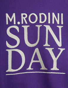 Mini Rodini / PRE SS25 / Sweatshirt / Sunday Emn / Purple