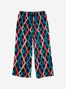 Bobo Choses / FUN / KID / Pleated Flared Pants / Multicolor Garland