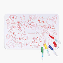 Load image into Gallery viewer, SuperPetit / Mini Playmat Reversible / Pony Club